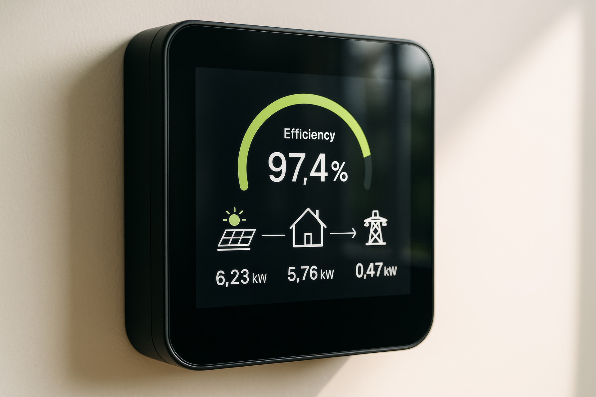 テクノロジーで快適に暮らす家族の日常シーン