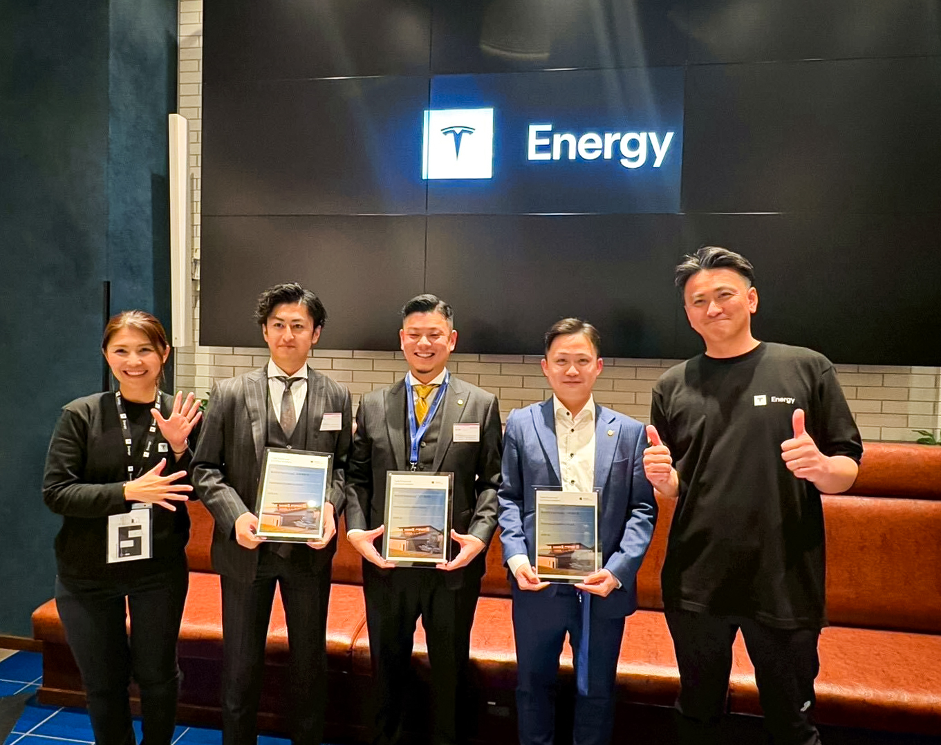 Tesla認定販売施工会社 表彰実績のご報告